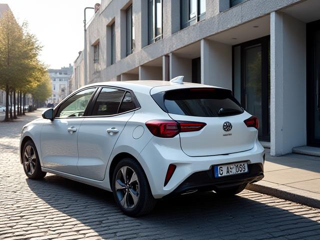 Kompakt bybil i Oslo gate